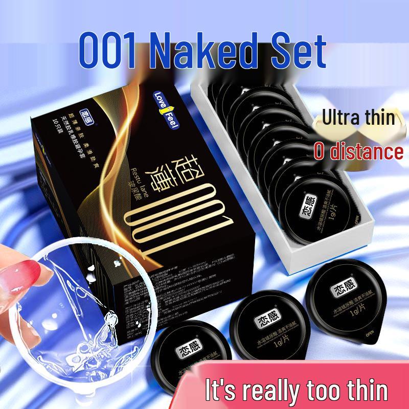 Super Thin 001 Hyaluronic Acid Condoms - Adult Family Planning