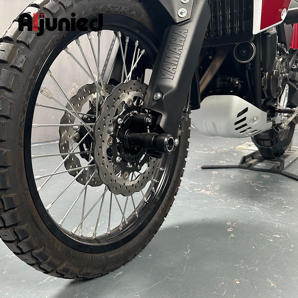 Yamaha Tenere700 Axle Anti-Fall Protection Bars and Collision Sliders