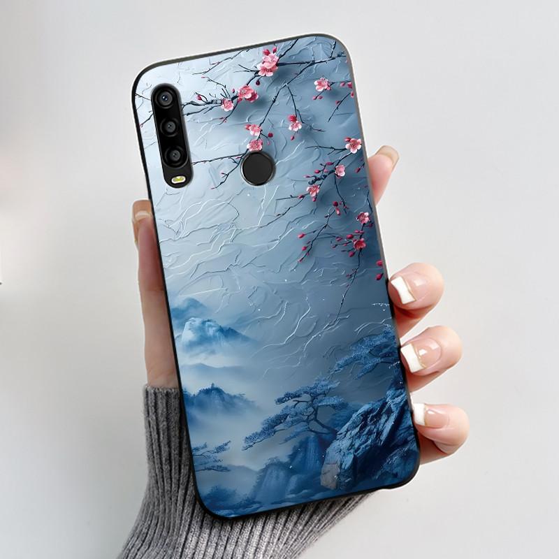 Casing For TCL L10 Pro Case Aesthetic Fashion Cute Cat Cartoon Pattern Shockproof Soft Silicone Back Cover Black TPU Phone Case