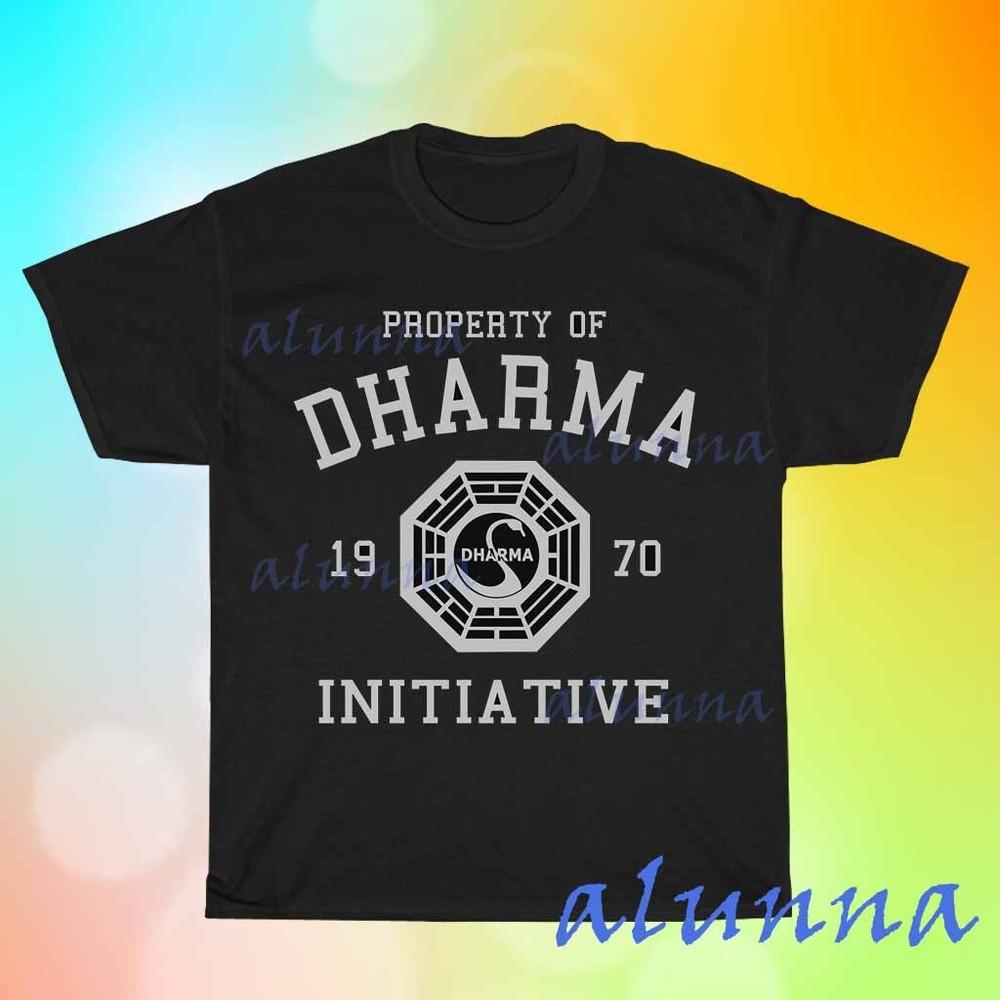 

New Dharma Initiative Black Hoodie Sweatshirt Funny Size S to 5XL S