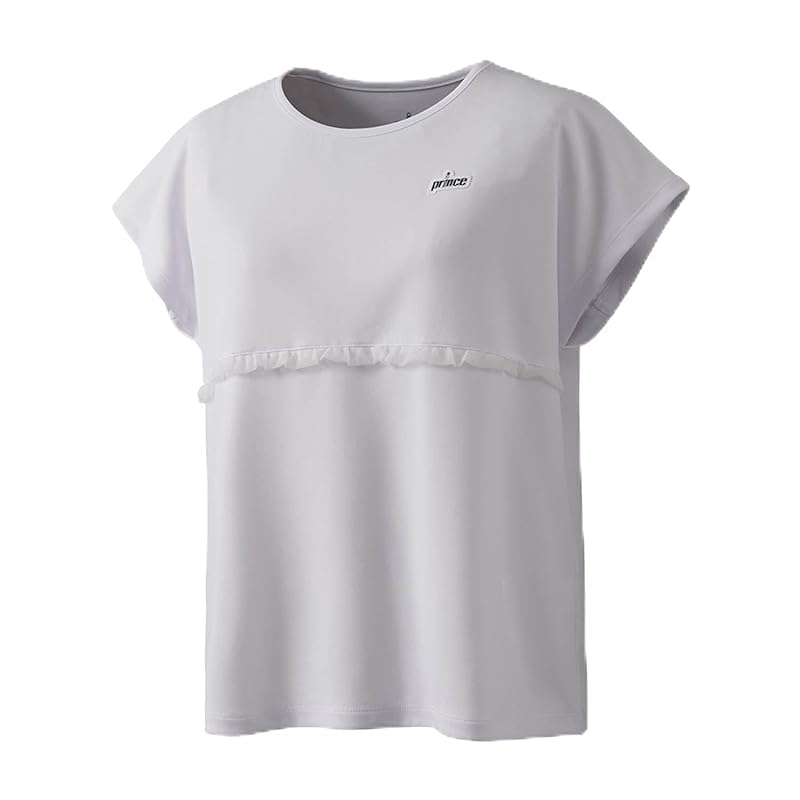

[Prince] street wear game shirt ladies White(146)