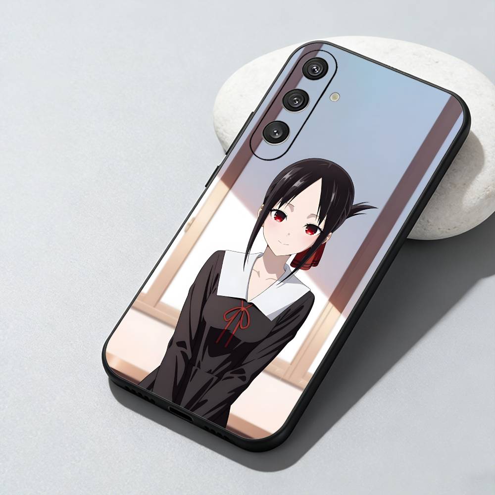 

KLIW Kaguya With M-Miyuki Phone Case For Samsung Galaxy A73,A72,A71,A70,A52,A51 Others Soft Black Cover Samsung a72