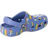 Crocs Baya Printed Clog K Comfortable Slip-Resistant Durable Low-Top Sandals Kids Sandals Blue 207657-4RV