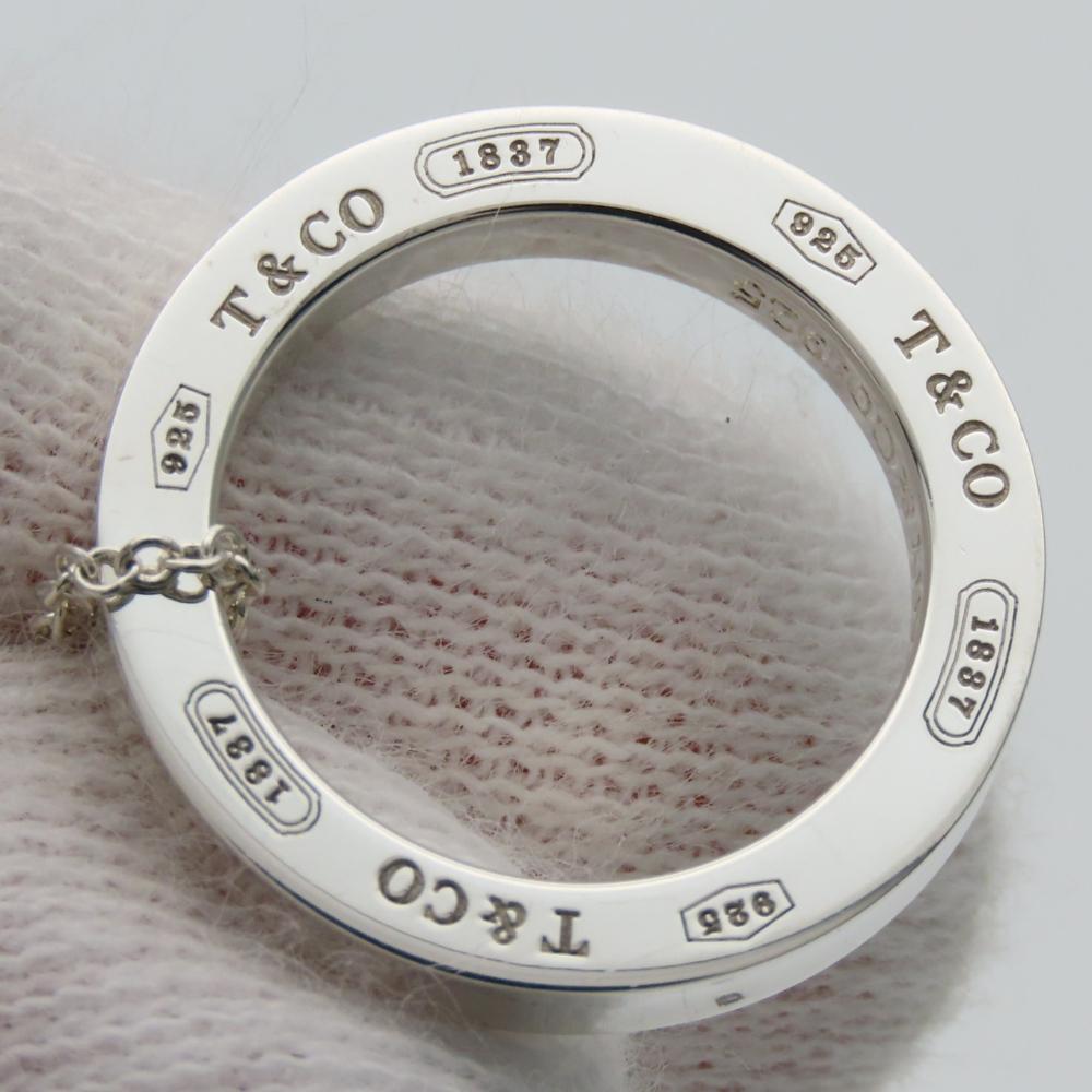 Použité TIFFANY&Co. Náhrdelník 1837 kroužků Stříbro925 3,7g Stříbrný přívěsek