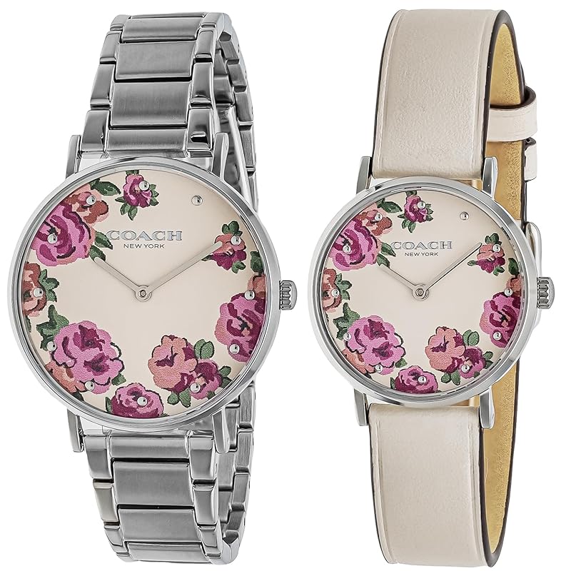 

[coach] watch PERRY perry stainless steel mineral glass quartz Quartz Daily life waterproof 36MM & 28MM gift set 14000094 ladies silver [product]