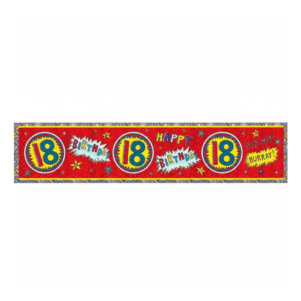 Rachel Ellen 18. Folien Happy Birthday Banner