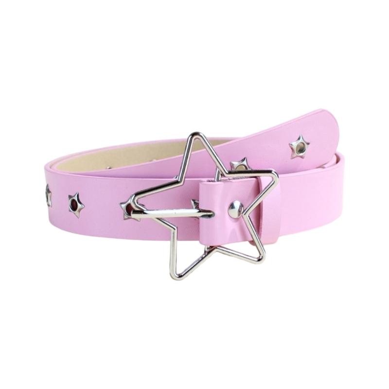 Unique Waist Belt Unique Star Simple Buckle for Stage Dancers Costume Jewelry Waist Body Jewelry Modern Buckle