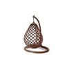 Dollhouse Hanging Basket Ornament - Miniature Swing Chair Decor for DIY Sandbox Furniture