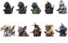Godzilla Soft Vinyl Puppet Mascot 3, Box of 10