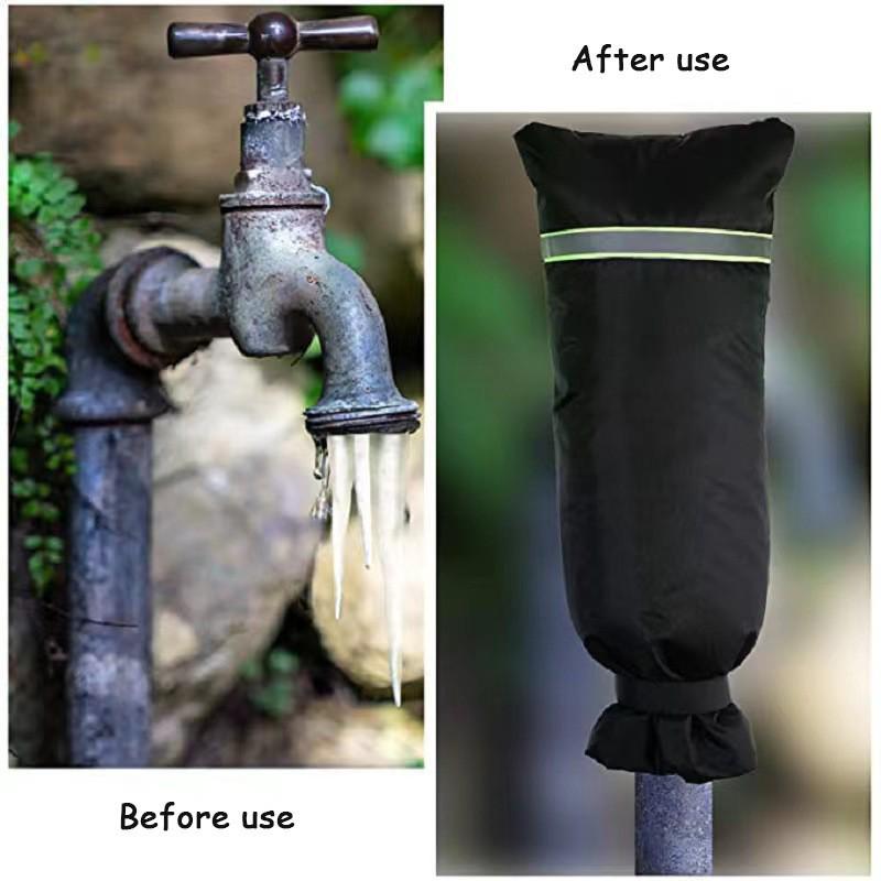 Waterproof Anti-Freeze Faucet Cover with Drawstring