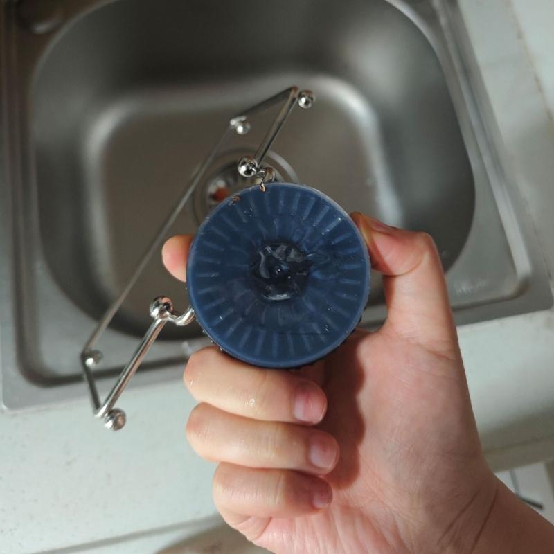Kitchen Sink Filter With Suction Cup Design And Reinforced Mesh Efficient Food Residues Catcher Vegetable Draining Use