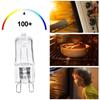 Hot Sale 1pcs 40W G9 Oven Bulb Light Microwave Oven Halogen Bulb Lamp High Temperature Resistant For Household Kitchen Appliance