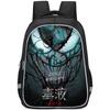 Versatile The Venom Last Dance Cartoon Pattern Backpack For School With High Durability And Comfort