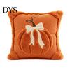 Retro Farmhouse Cushion Covers Pumpkin Cover, Plush Embroidered Bow Throw Pillow 18 Decorative Cover for Thanksgiving x Inch Soft Autumn Case