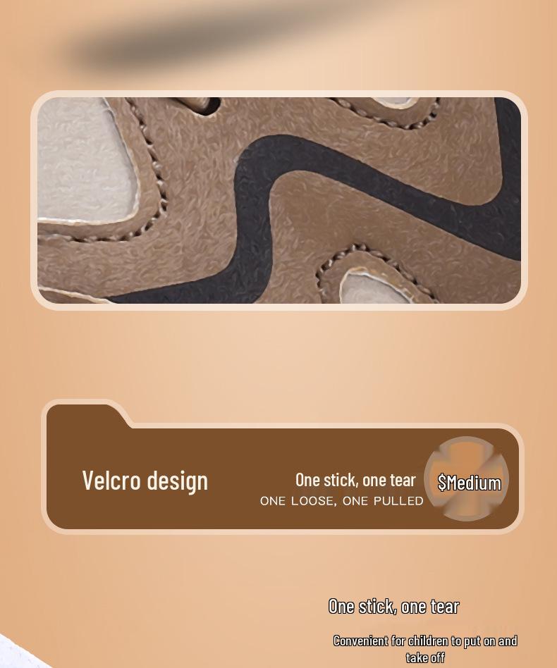 2025 Nepromokavé protiskluzové zimní kožené turistické boty pro chlapce - Teplá, odolná obuv do přírody