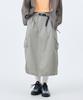 OUTDOOR PRODUCTS W Balloon Skirt (Khaki)