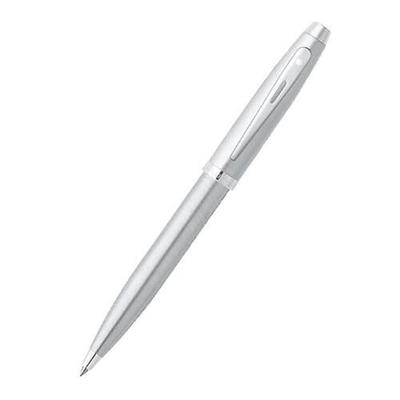 Sheaffer 100 Børstet Krom/Nikkelbelagt Pen (Kuglepen)