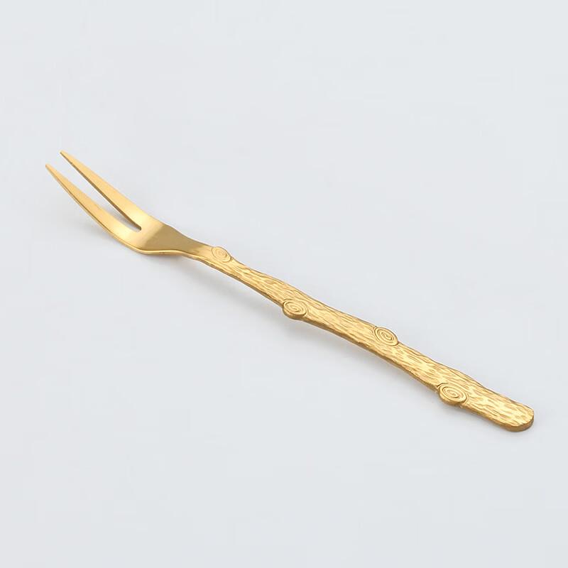 Abay Stainless Steel Tree Grain Dessert Fork