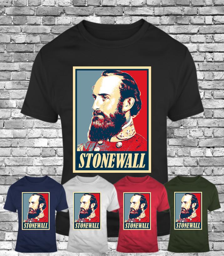 

New Military general stonewall civil war history men s T-Shirt confederate tee Unisex T-Shirt XXXXL