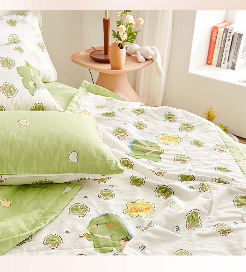Clever New Cotton Small Fresh Printed Cotton Summer Quilt