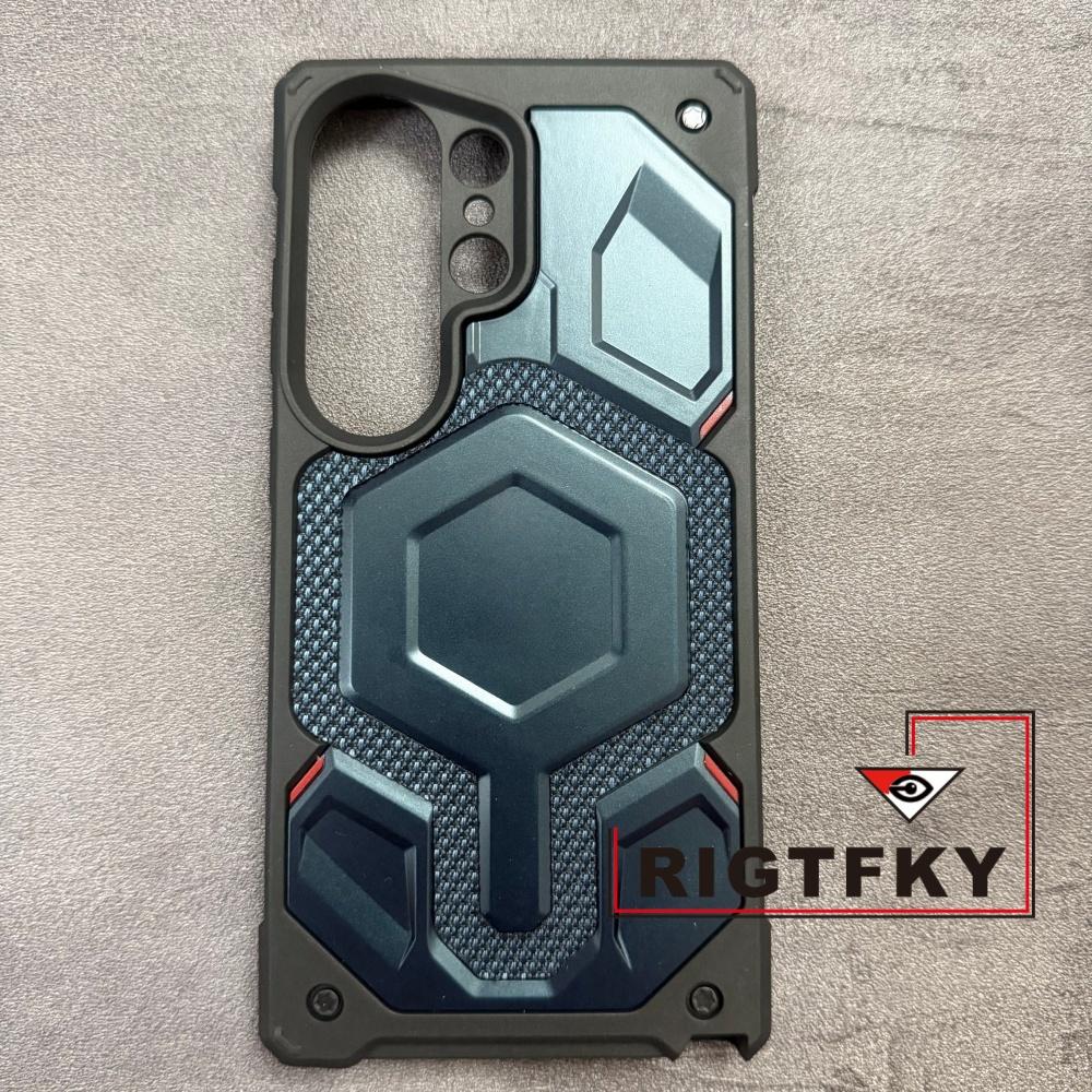 Militärische schwere Rüstung Magnetische Handyhülle für Samsung Galaxy S26 Ultra S25 S24 S23 Plus Stoßfeste stoßdämpfende Abdeckung