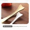 Food Grade Metal Dessert Spoon Unique Fish-Shaped Design Festive Holiday Buffets