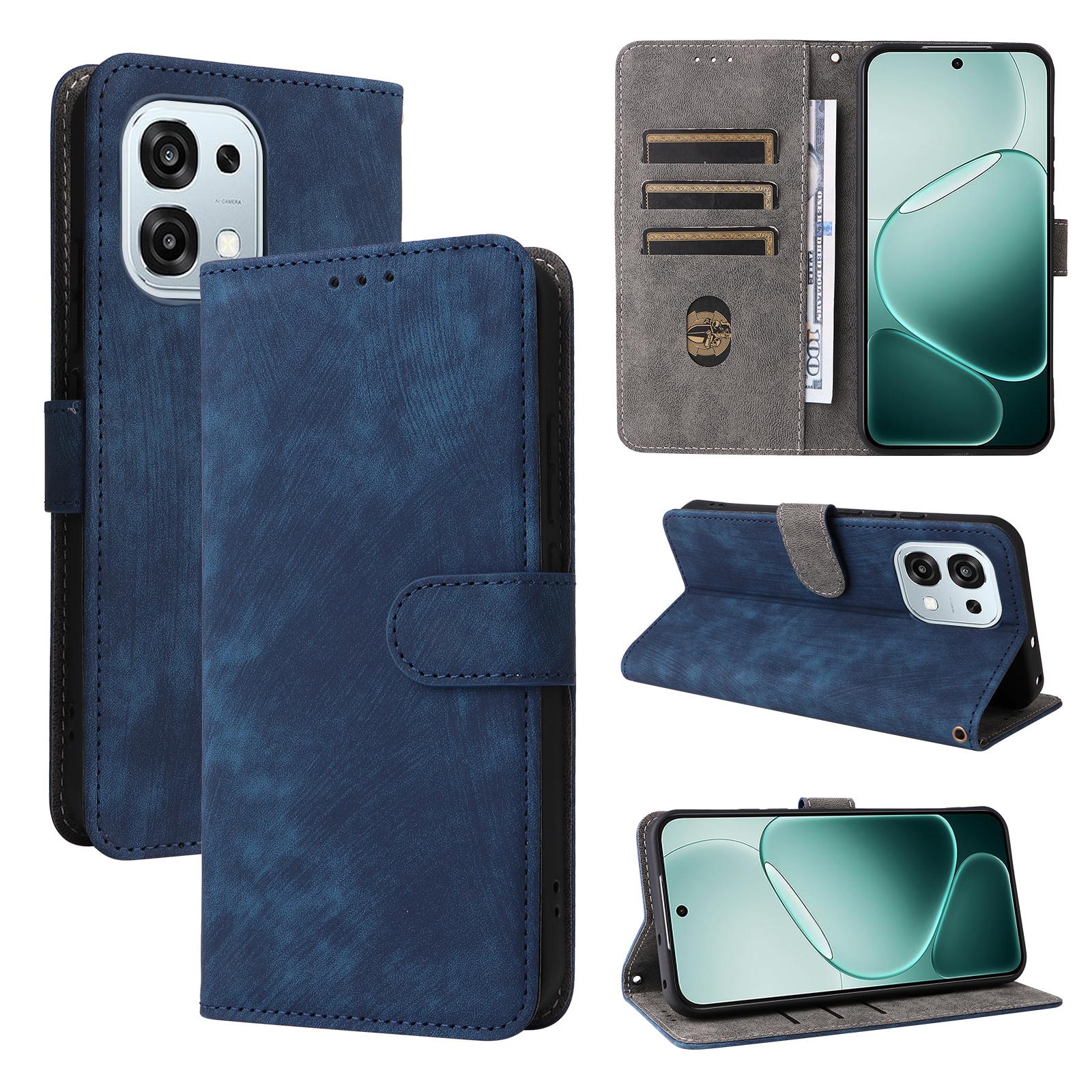 

Чехол-книжка для OPPO A6 Pro Чехол для телефона из искусственной кожи Полная защита корпуса [Блокировка RFID] Защитные чехлы for OPPO A6 Pro синий