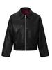 Men's American Style Loose Fit PU Leather Jacket - Autumn/Winter 2025 Edition