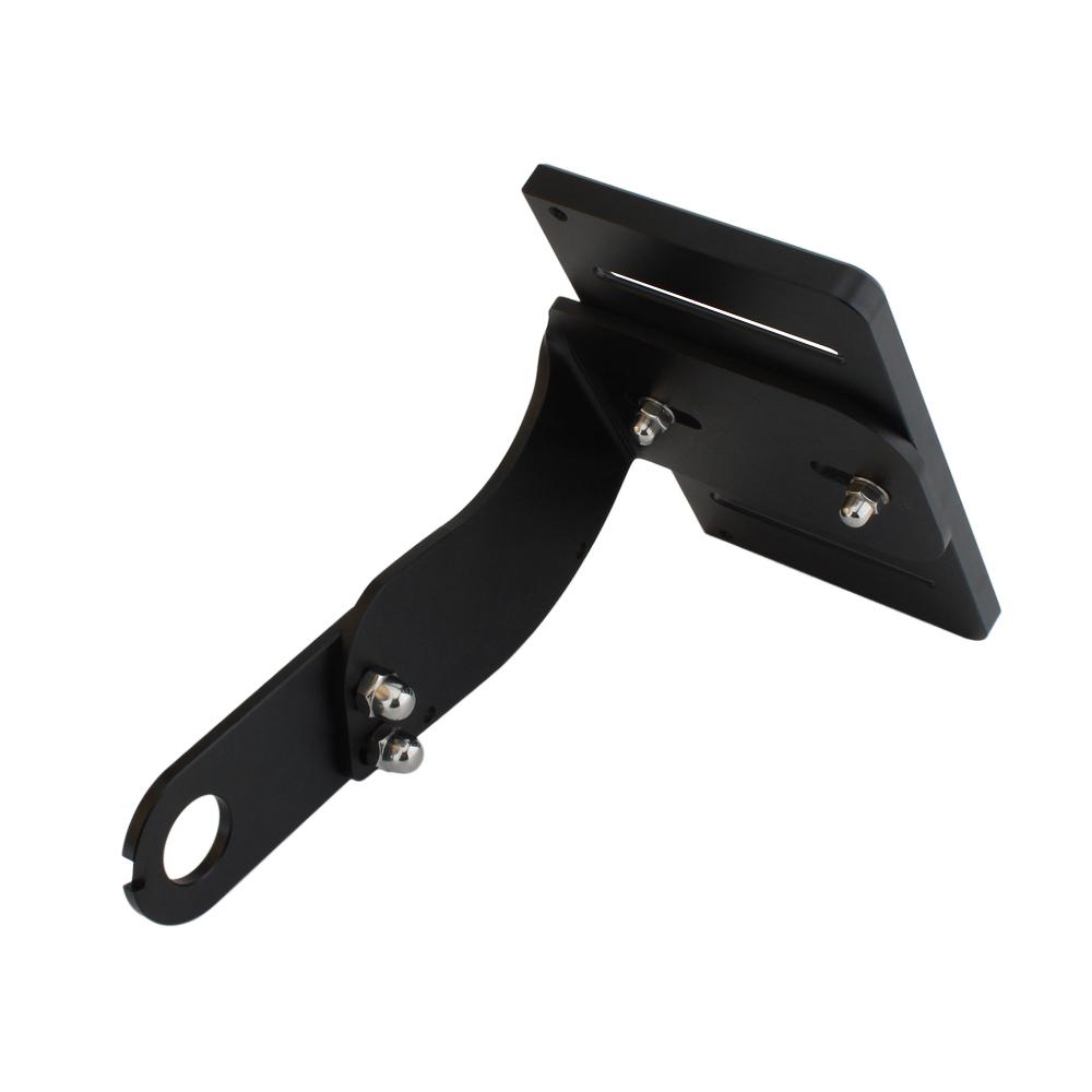 FOR Harley Davidson Sporter 883 X48 1200 Motorcycle Black Modified Side Mount License Plate Bracket Holder Accessories