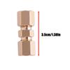 Universele Auto Remleiding Messing Fittingen 3/16" Export Remleidingen Pijpkoppelingen Rechte Messing Connector Auto Accessoires