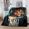 2025 New Tommy Shelby P-Peaky B-Blinders Soft Blanket,Soft Throw Blanket for Home Bedroom Bed Sofa Picnic Travel Cover Gift