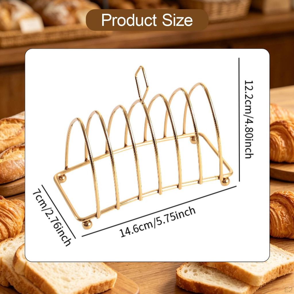 6-Slice Rack, Decoration, Serving, Cooling Station, Storage Home Use Stand