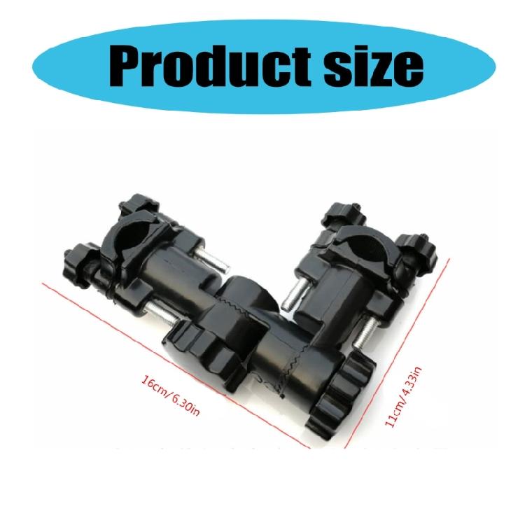 Angel-Schirmständer Ersatz Angelstuhl Klemmen Schirmhalterung Clip 360 Grad Drehbar Schirmhalterung Clip