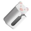 Wall Mounted Tissue Box Punching Free Cute Bear Pattern Plastic Tissue Dispenser for Home Bathroom White Bear Pink