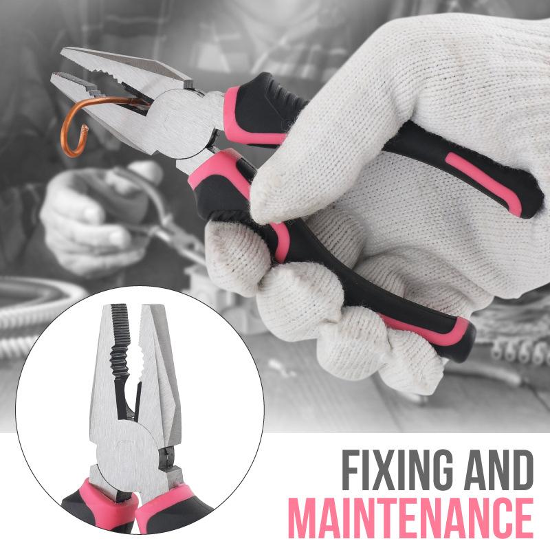 42Pcs Household Tool Set 3.6V Lithium Electric Screwdriver Pliers Multifunctional Tool Kit