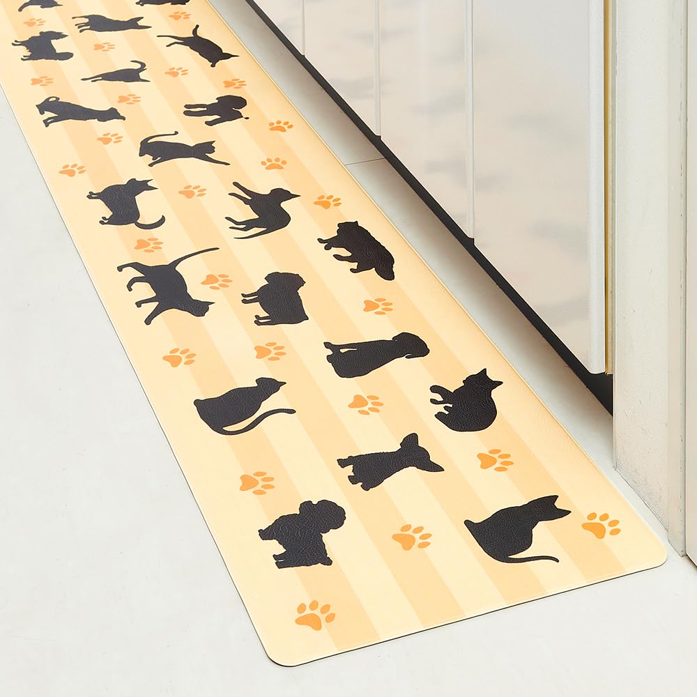 iMedia Kitchen Quick Wipe Kitchen Dog and Cat Kitchen Kitchen Easy To No Washing Stylish and Cute Mat, Mat, 40x180cm, Pattern, Rug, Mat, Clean, Clean,