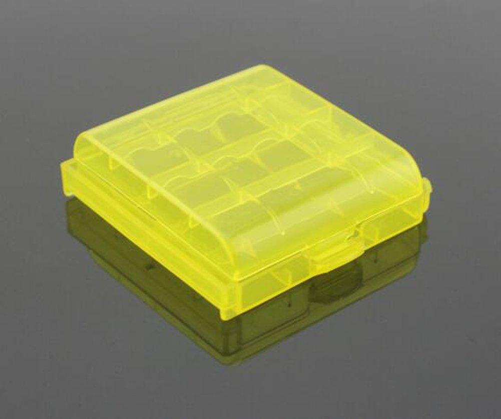 5 Portable Empty Multicolored Storage Boxes - AAAAA Plastic CasesOrganizers to Prevent Rolling (Random Color)