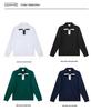 Women's Casual Color Block Stand Collar Half-Zip Hoodie, Early Autumn, Heavyweight 380g Composite Cotton, Loose Fit, Versatile Style
