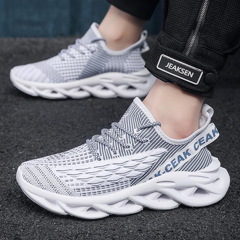 Large size sports and leisure summer breathable thin mesh coconut shoes shoes