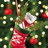 1-10PCS Christmas Artificial Pine Needles Branch Xmas Tree Wreath Green Fake Plant For Home Decor Wedding Bouquet DIY Gifts Box