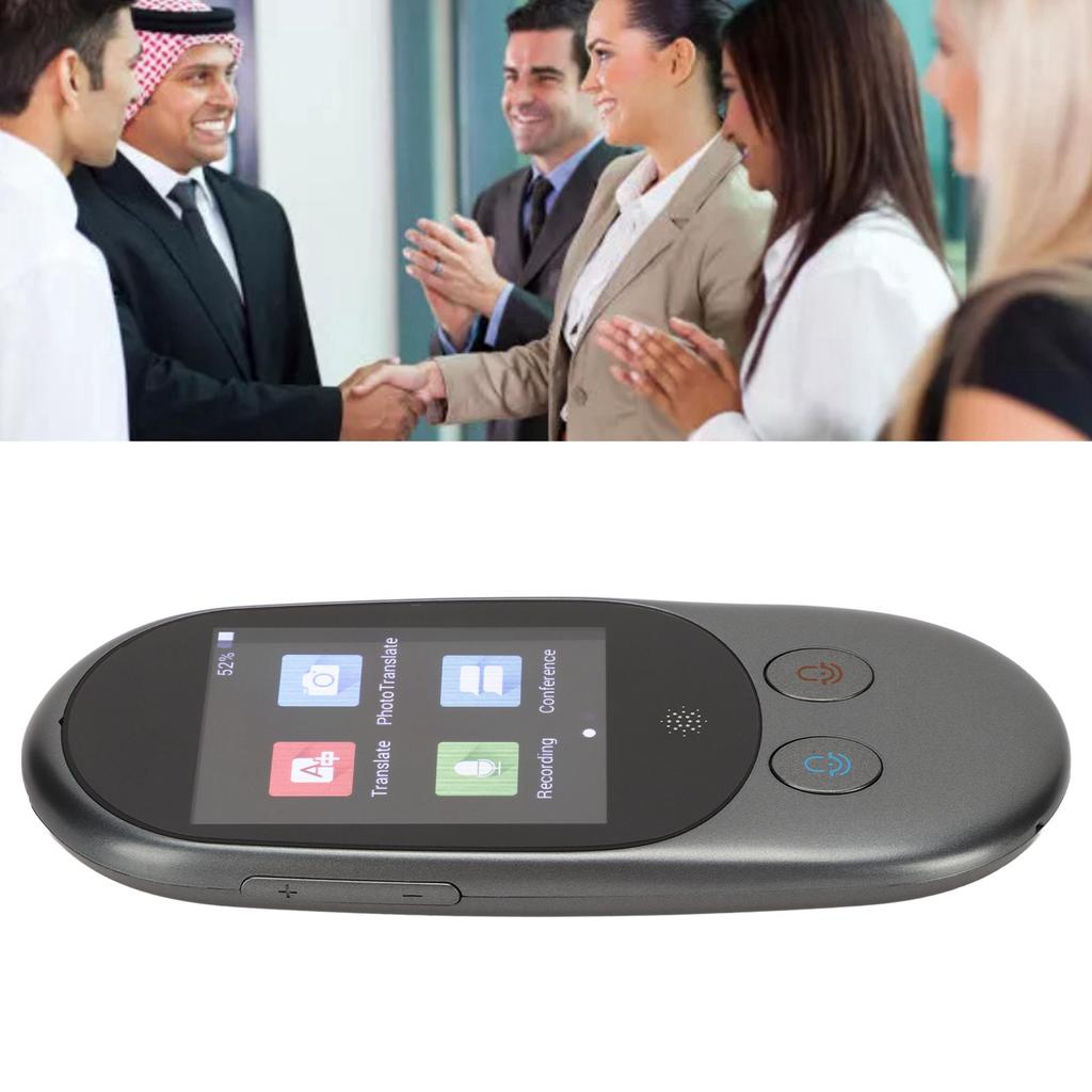 Language Translator Device 2.4in   Real Time Two Way Translation Portable Intelligent Voice Translator