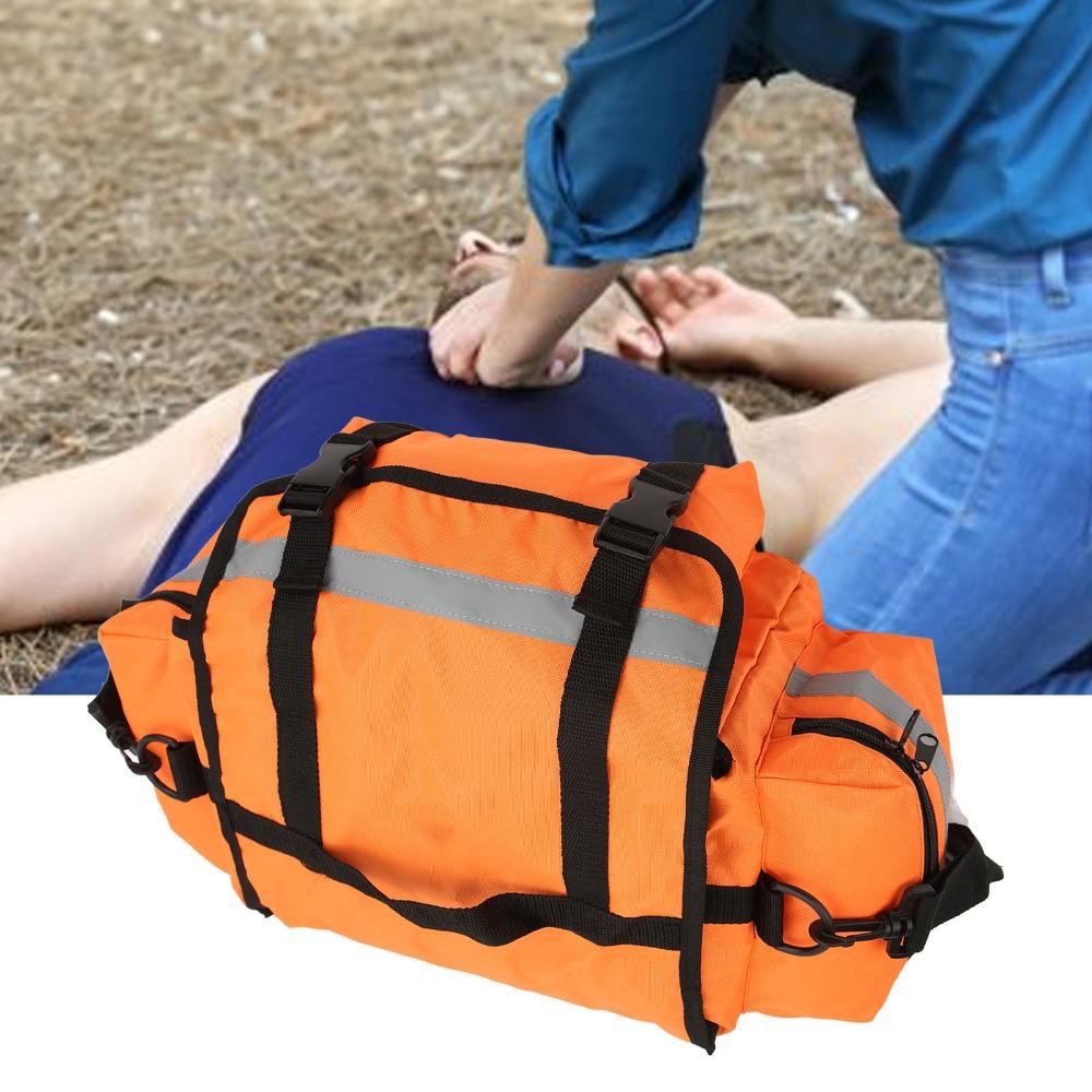 Multiple Pockets First Responder Bag Large Capacity Trauma Bag Durable First Aid Bag Outdoor Use