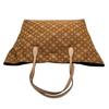 russet Tote Bag Monogram Monogram Pattern Nylon Tote BagTote Bag Brown Nylon/leather Women