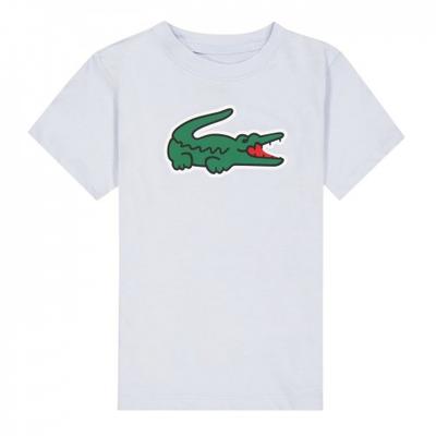 Βαμβακερό Μείγμα T-Shirt με Μεγάλο Λογότυπο για Παιδιά