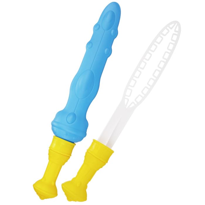Uncle Bubble Fun Fantasy Sword Special Bubble Liquid for Big Bubbles Included Bubble Liquid Make Bubbles Make a Kite with a String of Bubbles Gift