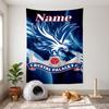 Crystal Palace FC (1) Customizable Name Decorative Wall Tapestry Ideal Choice for Wall Decor In Bedrooms Living Rooms Dorms and Home