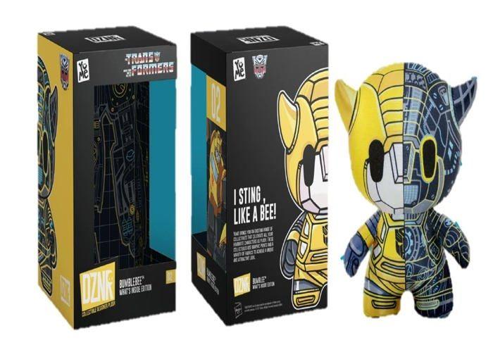 Jouet - Bizak - DZNR Bumblebee - Peluche Transformers - Jaune - 10.8x12.7x19.05 cm