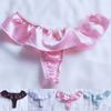 Boxer Underwear Briefs Emulation Silk Thong Lingerie Underpants Panties