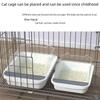 Thickened Semi-Enclosed Oversized Splash-Proof Cat Litter Box