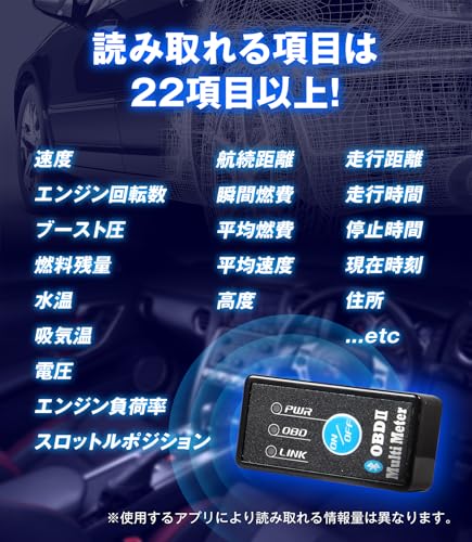 Multímetro OBDII Maxwin Adaptador ELM327 OBD Sem Fio Bluetooth Submedidor Velocímetro Tacômetro Reprodução de Logs Mapeado Ferramenta de Scan OBD2 com LIGA/DESLIGA